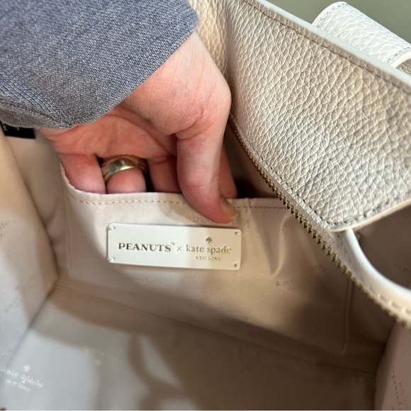 Peanuts X KSNY Snoopy Small Tote MSRP $399 - Picture 11 of 17